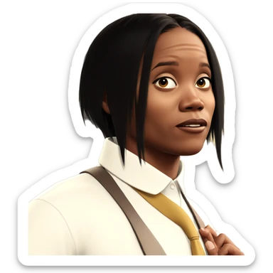 boy in white shirt sticker