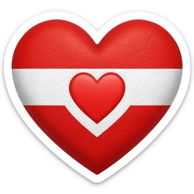 Сердечко но внутри него флаг Грузии то есть сердечках в цвете флага Грузии sticker