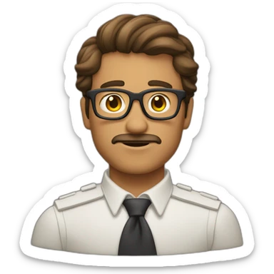 Homme qui tombe sous le charme  sticker