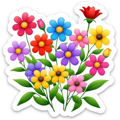 Flowers  sticker