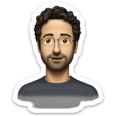 Sergey Brin (Google) photorealistic sticker