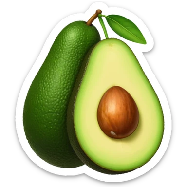 avocado sticker