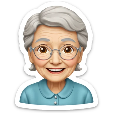 Marybeth granny sticker