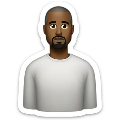 kanye west love steve jobs sticker