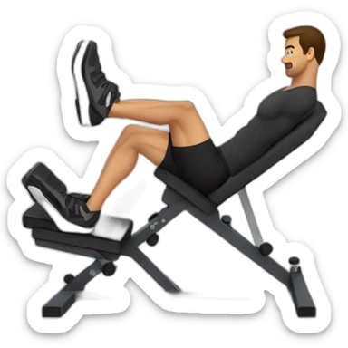 leg press sticker