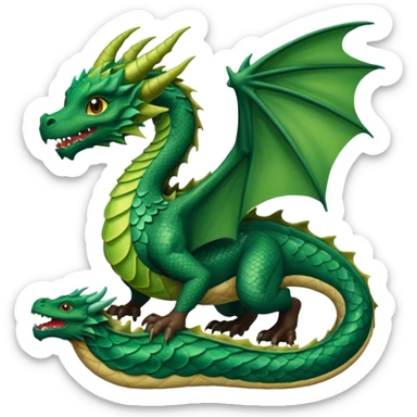 Juice wrld on top of a dragon sticker
