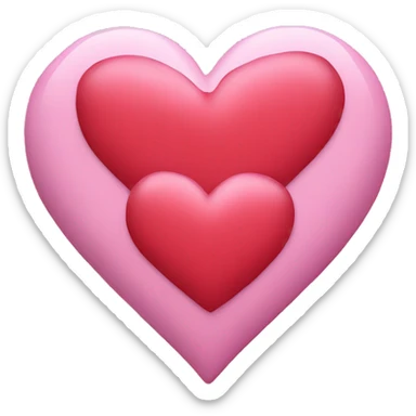 Love hearts sticker