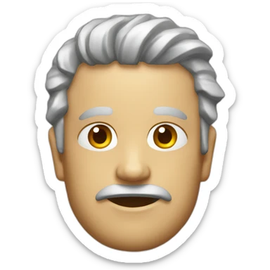 dado de seis caras sticker