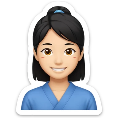 Japon bir insan sticker