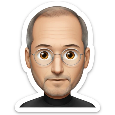steve jobs sticker