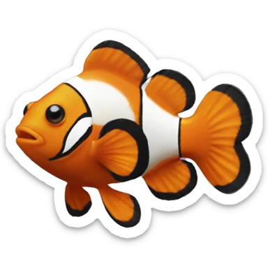 clownfish sticker