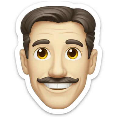 nikola Tesla smile sticker