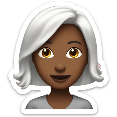 Woman freshly in love  sticker