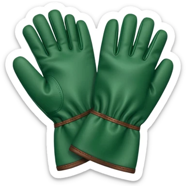 Gardening gloves  sticker
