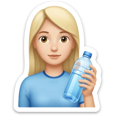Drink 2 Liters of Water a Day Challenge sticker