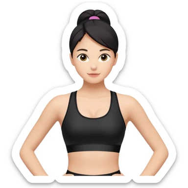 LADIES SPORTS BRA sticker