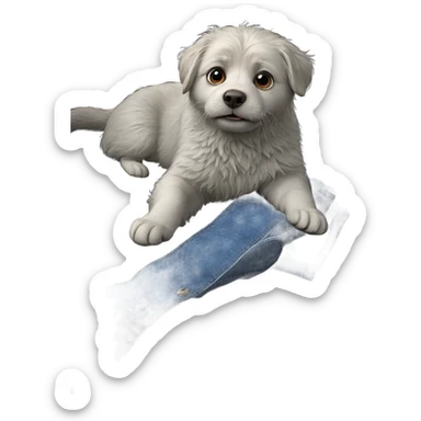 realistic animal portrait closeup sticker