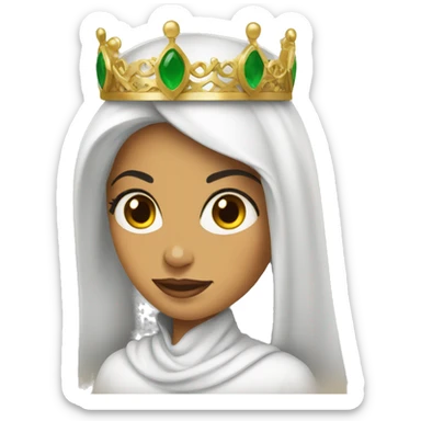 queen of Saudi Arabia  sticker