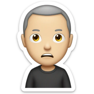 Stewie griffin but evil sticker