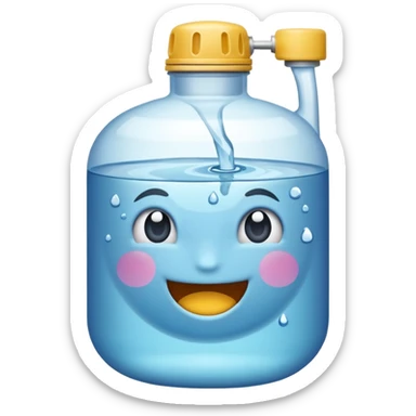 water canteen sticker