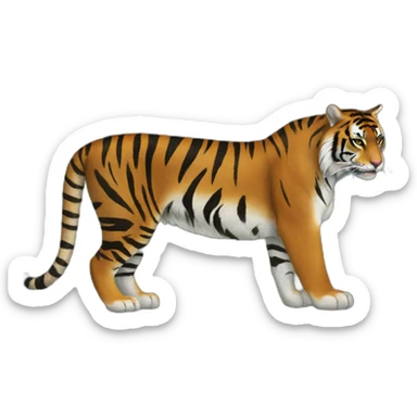 Tigre de Tasmania  sticker