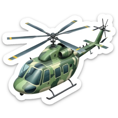 Belarusian helicopter sticker