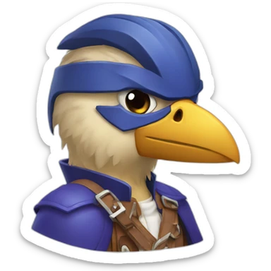 Falco Lombardi sticker