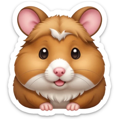 hamster with dog ears 🐶🐹 sticker