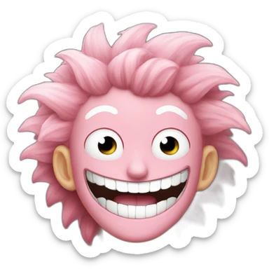 Doflamingo avec grand sourire sticker