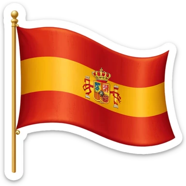 bandera imperio español sticker