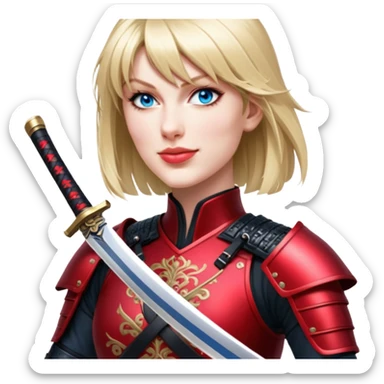 Katana Master sticker