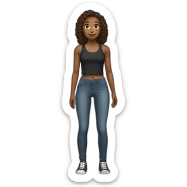 julia nova full body sticker