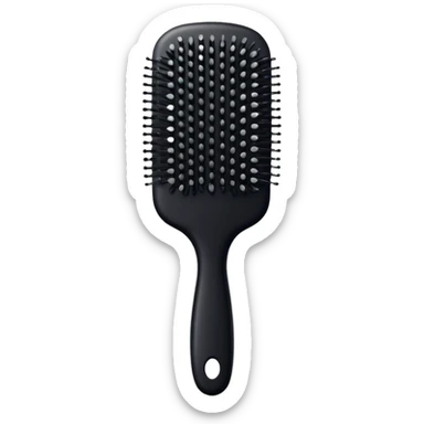 Hair brush that says Dior sticker