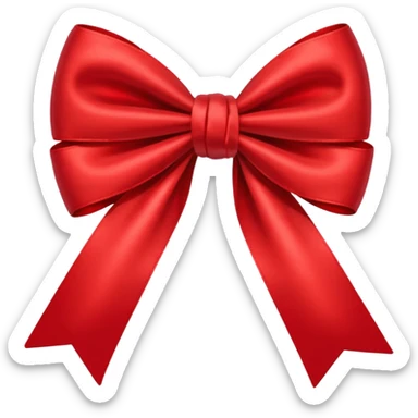 Laço vermelho sticker