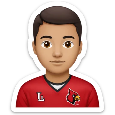 University of Louisville L sticker