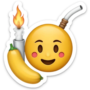 Göz Kırpan, Kafasinda Yamuk Kral Tacı Olan ve Ağzında Sigara Olan  👌 işareti yapan emoji sticker
