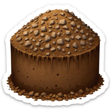 sweeping shit under the carpet sticker