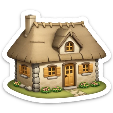 cottage sticker