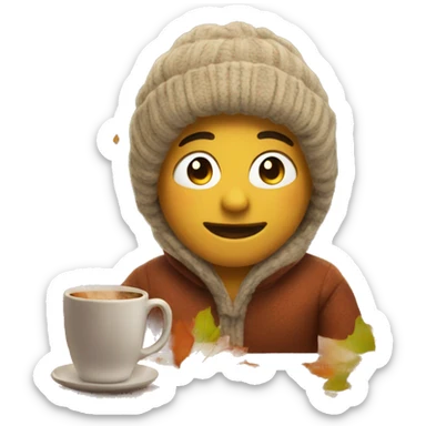 Autumn cosy  sticker