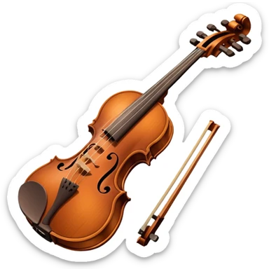 violin sticker