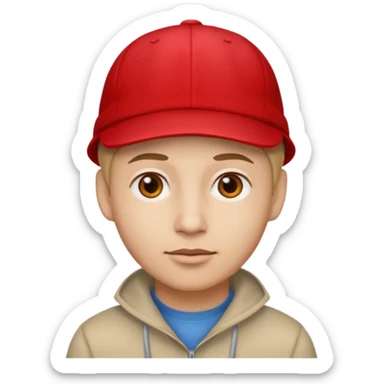 Red cap on a person that says USA on the hat sticker