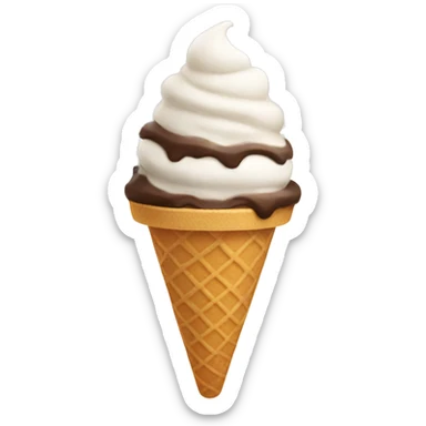 Ice cream  sticker