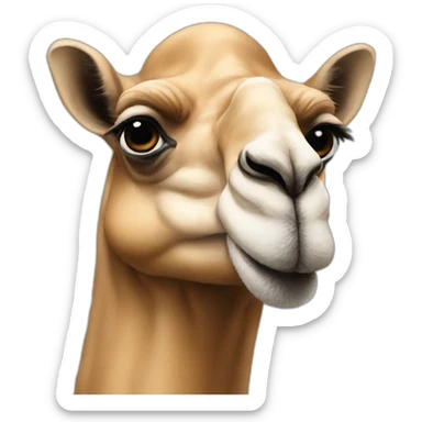 Lena the camel sticker