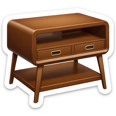 Make a tv table emoji sticker