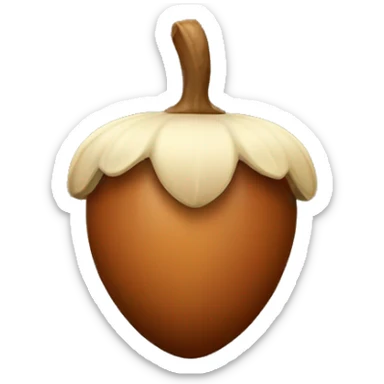 Acorn sticker