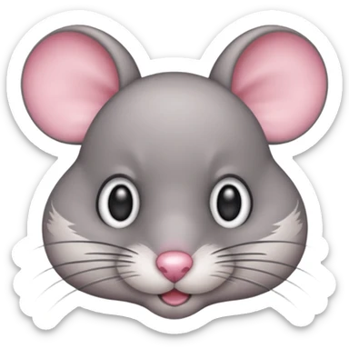 Mouse face 🐭 sticker