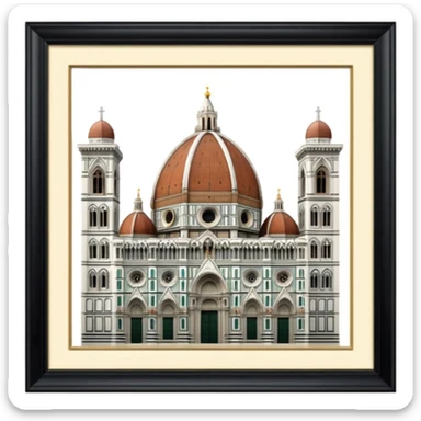 Florence cathedral  sticker