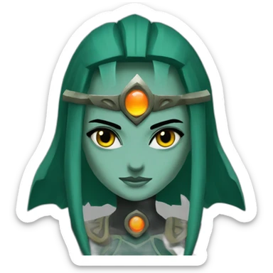 the legend of zelda midna sticker