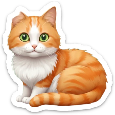 Window with cat on sill + warm lamp glow sticker