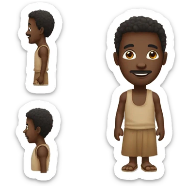 Homme origine nord africain  sticker